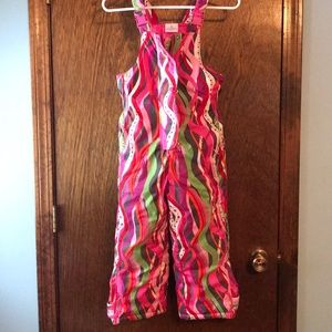 Hanna Andersson girls bib ski pants